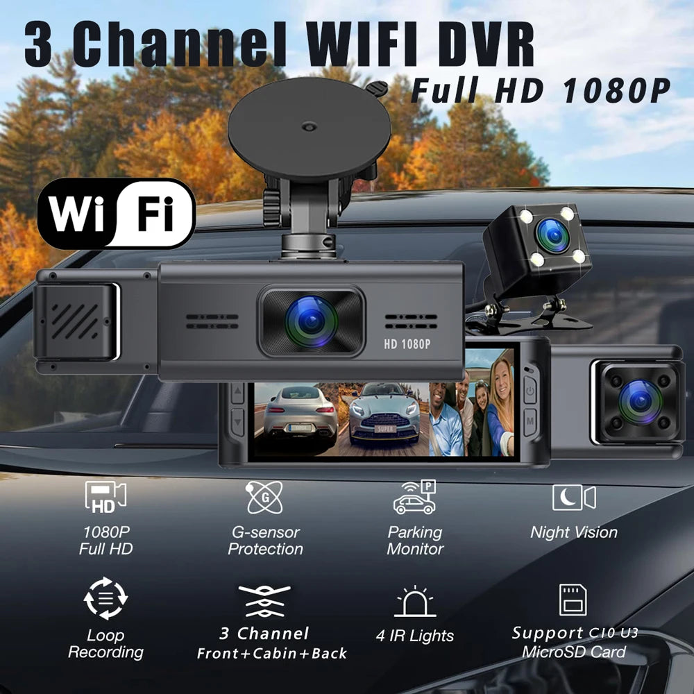 TADO Wifi Dashcam Vehicle Video
